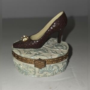 Vintage High Heel Trinket Box Collectable Stiletto Collection